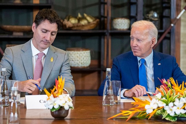 Biden, Trudeau set to meet in shadow of Chinese influence accusations